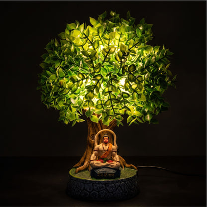 Artificial Bonsai Tree with Lord Hanuman Idol | Lucky Home Decor (2)