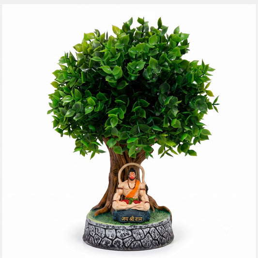 Artificial Bonsai Tree with Lord Hanuman Idol | Lucky Home Decor (2)