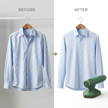 Wrinkle-Free Clothes in Minutes with Ritvion™ Portable SmartPress